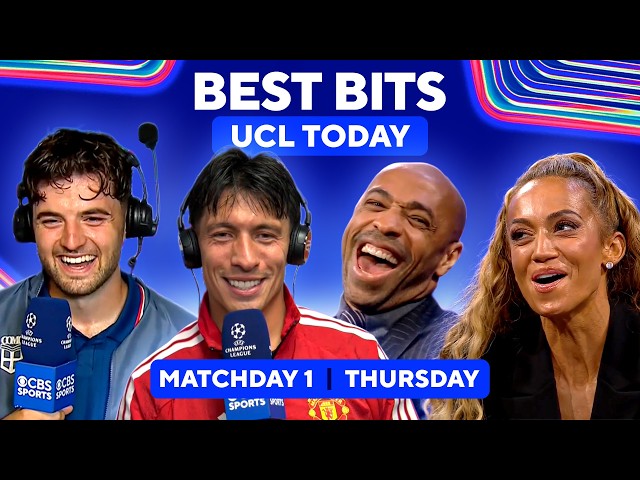 The Best Bits from UCL Today as Como, Manchester United & Bayern Munich win in the Champions League