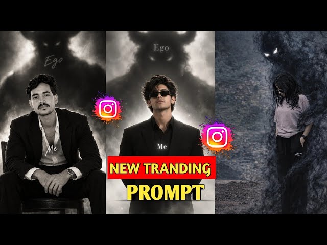 NEW TRENDING AI PROMPT 🔥 | Instagram Viral Ego Photo Editing | AI Photo Editing 2026