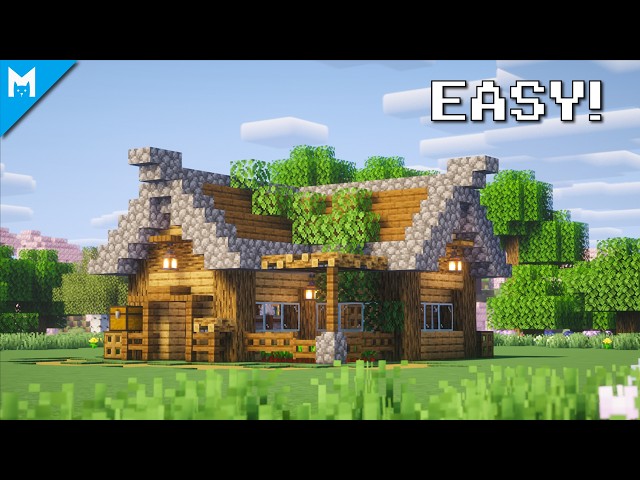 Minecraft: How to Build a Small Farmhouse | Tutorial