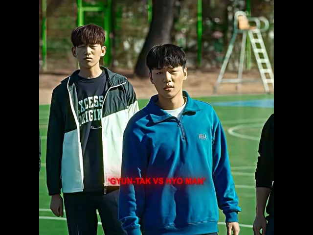 Gyun-Tak vs Hyo Man💀 | Weak Hero | #shorts #viralshorts #weakheroclass2