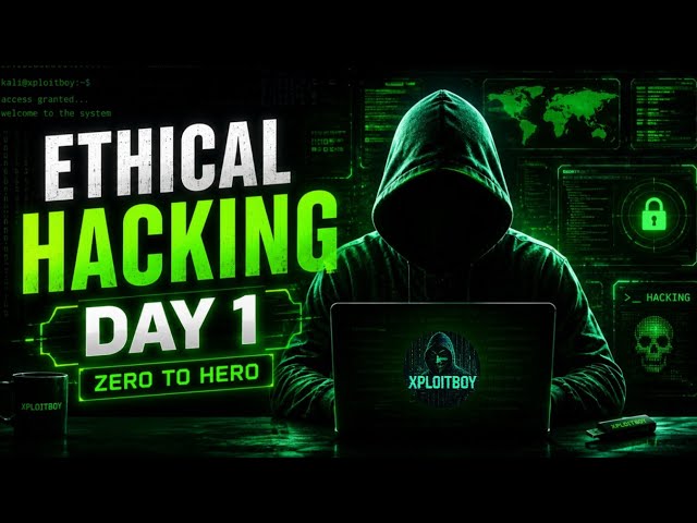How to become an Ethical Hacker in 2026 | Ethical Hacking Full Course – Day 1 (Zero to Hero)