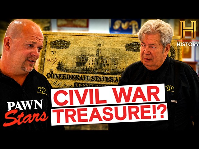 Billfold STUFFED With Confederate Money | Pawn Stars (S1)