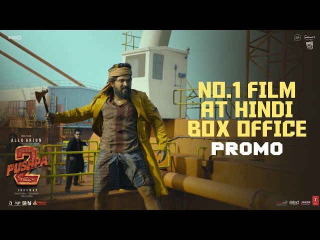 No.1 Film at the Hindi Box Office Promo | Pushpa 2 The Rule | Allu Arjun | Rashmika | Sukumar | DSP