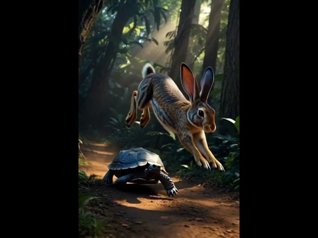 Khargosh aur Kachwa 🐇🐢 | Mehnat ki Jeet