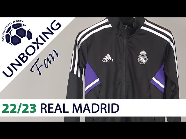 Real Madrid Tracksuit Black 22/23 (JJSport24) Unboxing Review