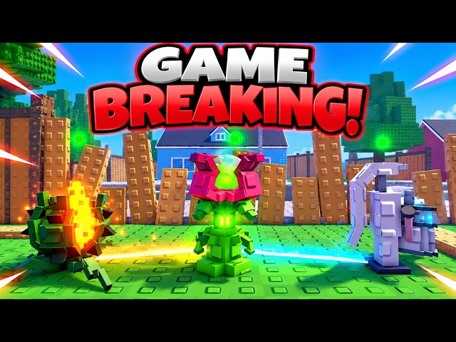 Can MAX BUFFED Ampliflora Beat IMPOSSIBLE? | Garden Tower Defense