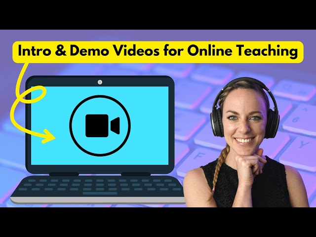 Create an Intro/Demo Video for Online Teaching Applications with Me | ESL Teacher 365
