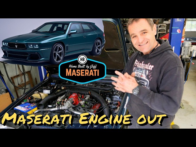 Tearing out the heart of the Maserati - Maserati Shooting Brake Restomod part 2