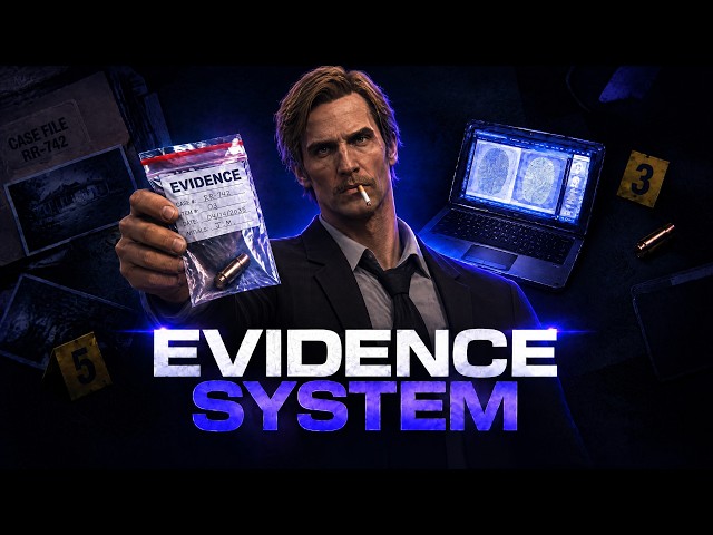ULTIMATE FiveM Police Evidence Script – Built With a REAL Forensic Scientist (ESX, QBCore, QBox)