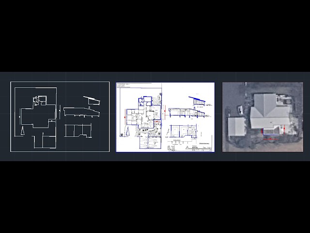 PDF to AutoCAD | House & Garden Landscape - part 1
