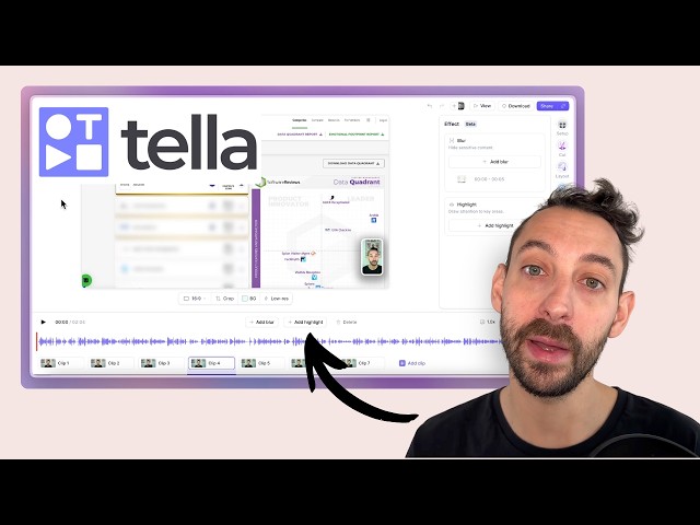 AI Screen Recording & Editing: 15 Tella Features in 150 Seconds