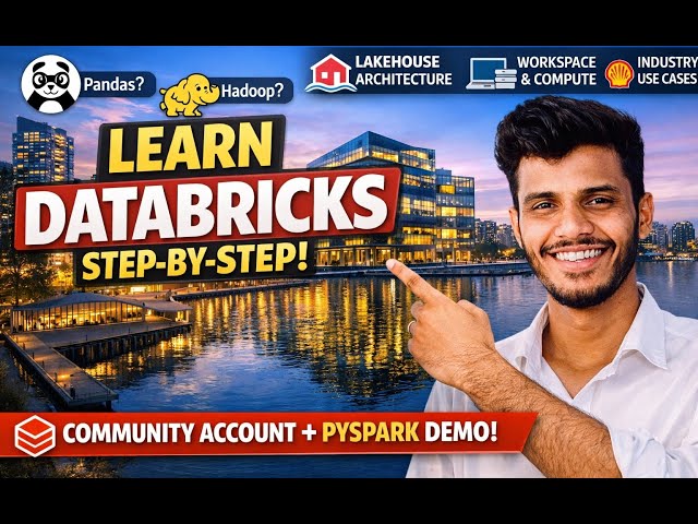 Databricks Tutorial for Beginners | Day 1: Setup & First PySpark Notebook