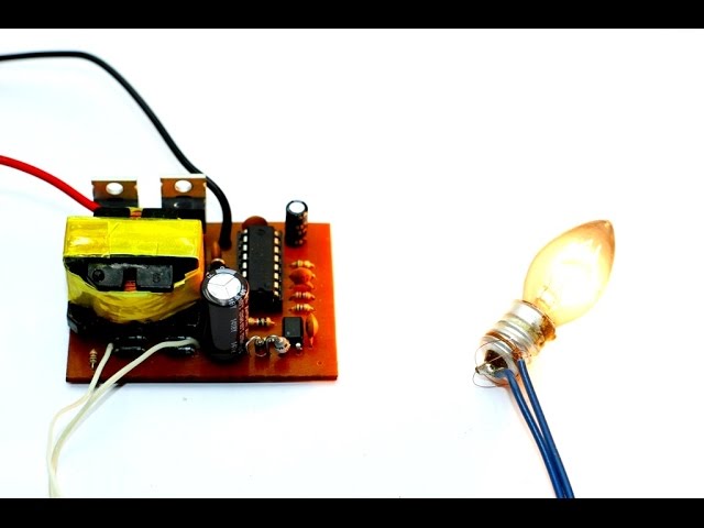 Make an inverter - 12V to 220V (part 1)