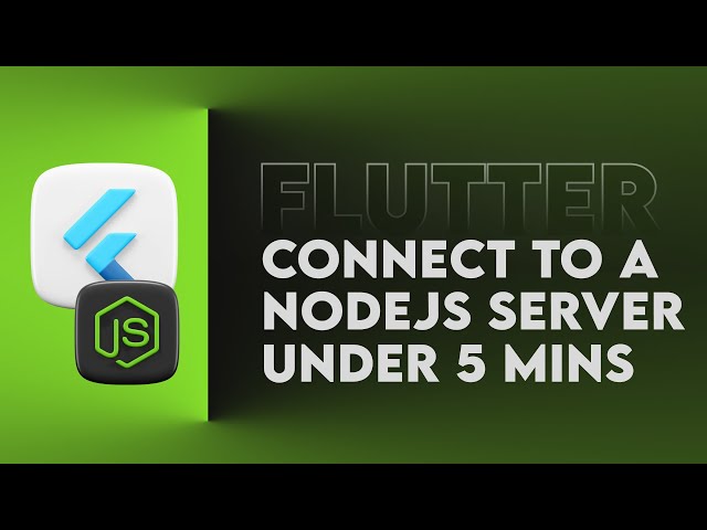 🚀 Connect Flutter to Node.js in 5 Minutes! 🚀
