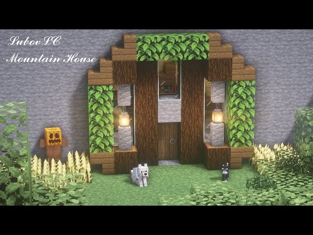 How to Build a Tiny Mountain House | Minecraft Tutorial 🏡 (#28)