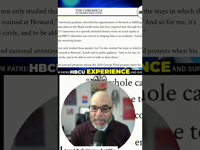 Ibram Kendi Unwelcome at Howard?