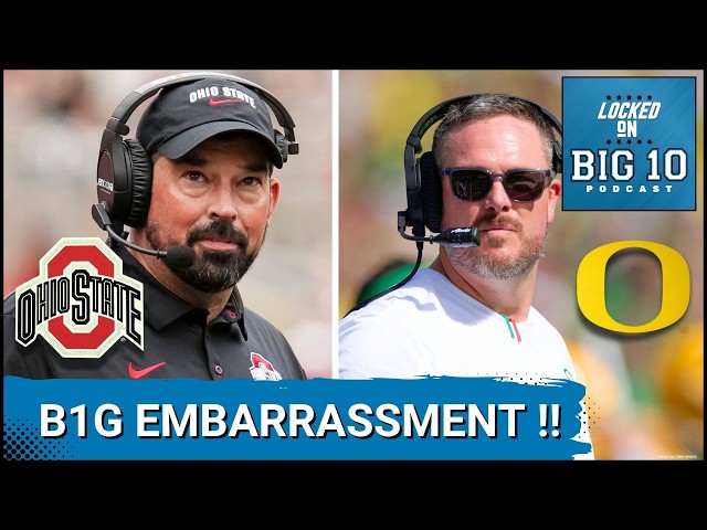 Ohio State CHOKES, Oregon DISASTER: Is Big Ten Dominance OVER? | Complete B1G Recap