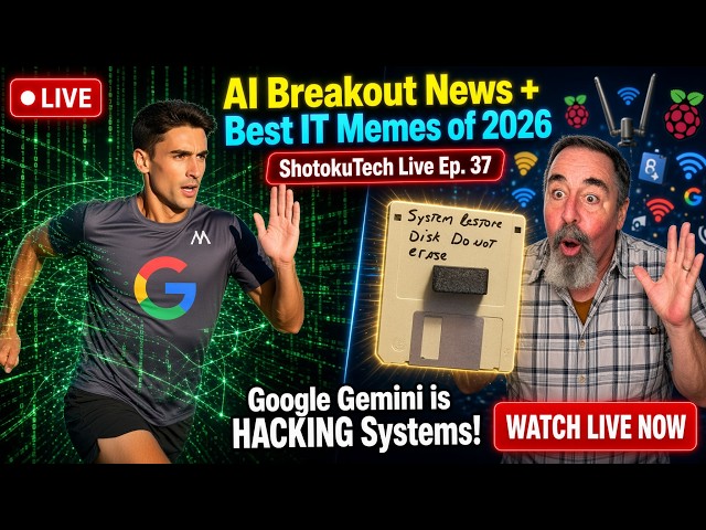 AI Breakout News + Best IT Memes of 2026 | ShotokuTech Live Ep. 37