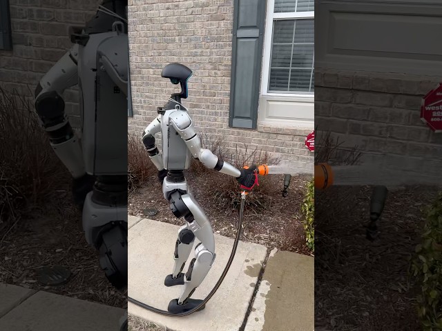 This Robot Lawncare Service SUCKS! - Unitree G1 😂