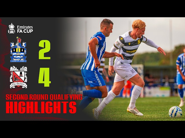 Dramatic Comeback! 😮 | Redcar Town v Darlington | Highlights | Emirates FA Cup 2027