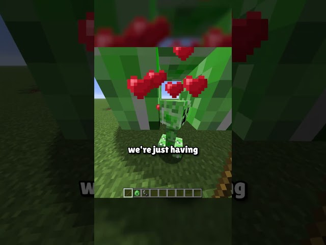 Sticks Mixes Creepers? Here boy, here boy! Get the stick, get the stick! #minecraft