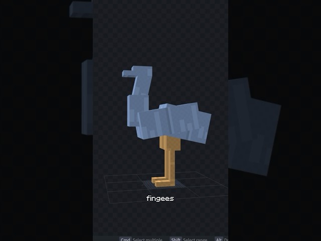 How I made my emu mod #minecraft #cursedminecraft #minecraftmemes