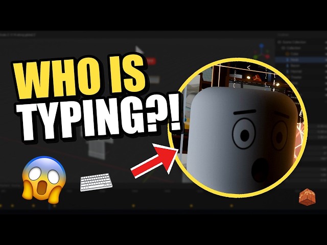 3D-Agent and Claude Opus 5.5: WHO IS TYPING? Roblox Backrooms Animation, Episode 4