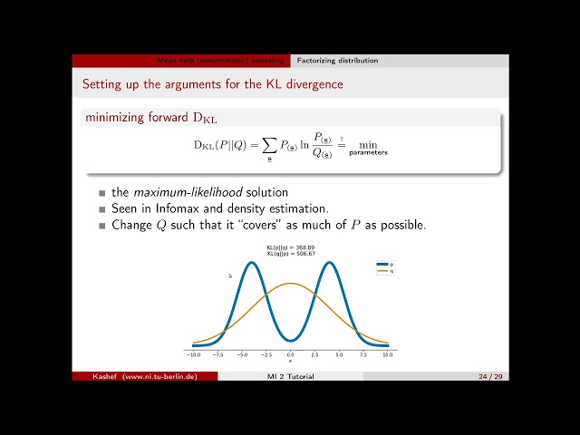 Machine Intelligence 2 tutorial 7 Stochastic Optimization pt 3/3 mean-field annealing