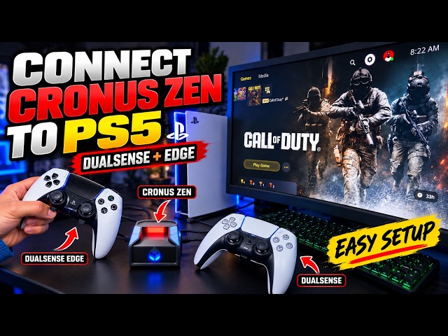 How To Setup Cronus Zen On PS5 (2026) | DualSense & DualSense Edge – Easy Method
