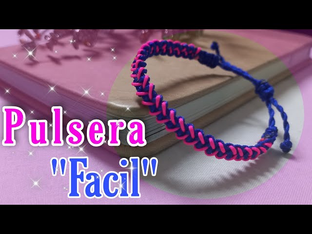 Pulsera étnica en macrame//Pulsera Rápido y facil//Diy ❤