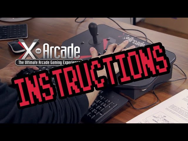 X-Arcade Joystick Programming Guide and Instructions
