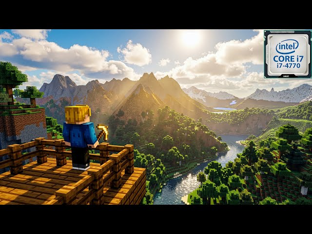 Can i7 4th Gen Handle REALISTIC Minecraft on RTX 3060 Ti? 😱 | Bliss Shader