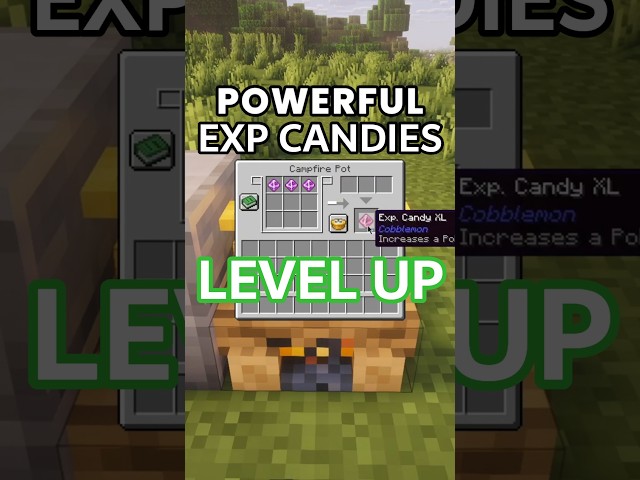 Level Up FAST in Cobblemon (EXP Candy Guide)