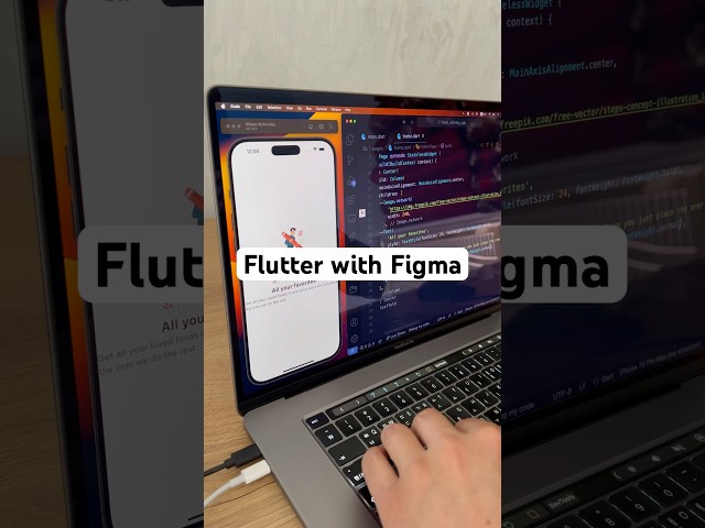 Flutter UI With Figma #flutter #figma
