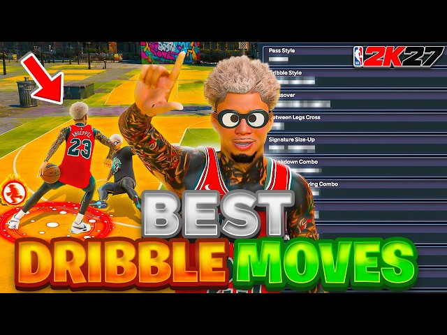 FASTEST DRIBBLE MOVES & COMBOS FOR BUILDS 6'5-6'9 in NBA 2K27! BEST DRIBBLE MOVES & ANIMATIONS 2K27!