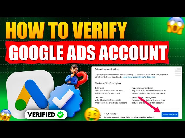 How To Verify Google Ads Account | How To Complete Advertiser Verification Google Ads