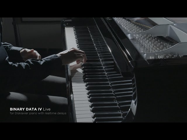Alfonso Peduto - Binary Data IV Live [Disklavier + realtime delays]