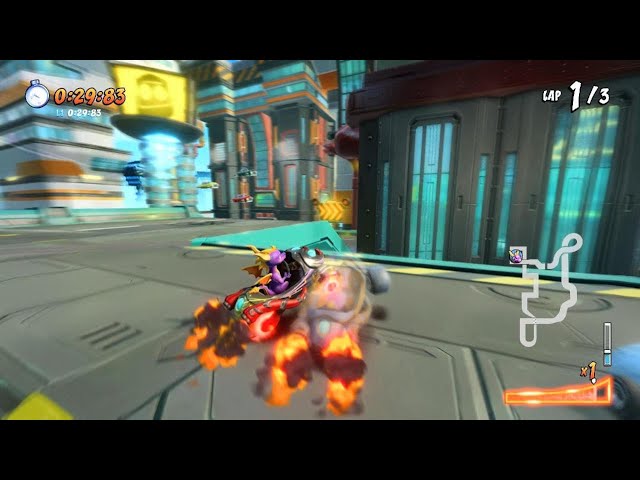 CTR NF Dev Time Trial: Android Alley