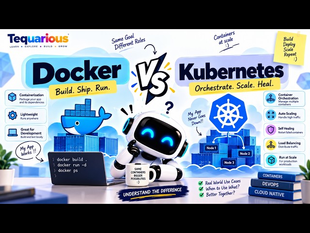 Docker vs Kubernetes or is it Docker and Kubernetes!!