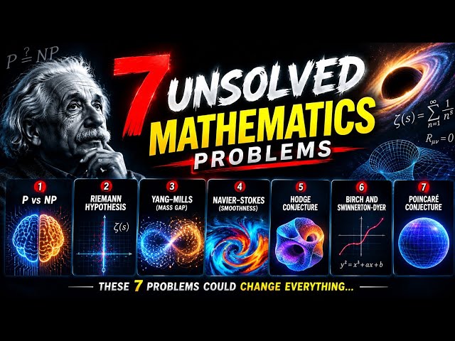 PURE MATHEMATICS!? Why Can’t Anyone Solve These 7 Math Problems.