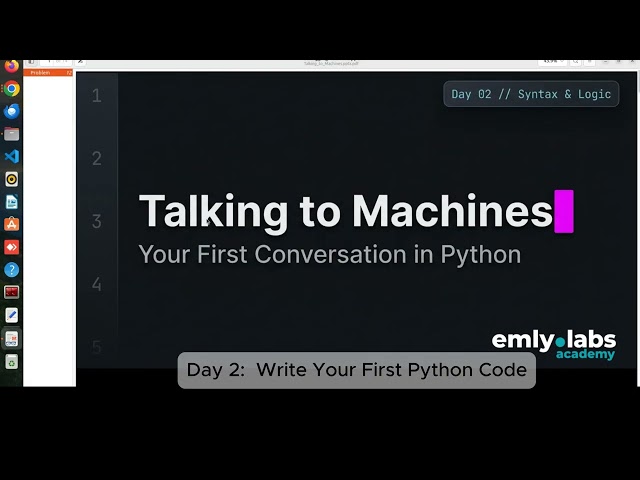 A Glimpse Into Learning at Emly Labs AI Academy | 3-Day Python Demo