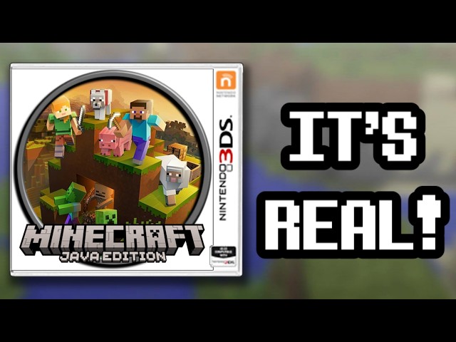 MINECRAFT JAVA IS NOW ON 3DS?!!!