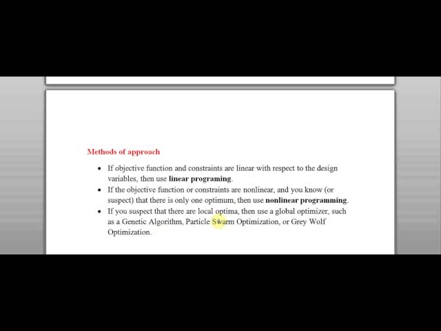 Lecture 16: Nonlinear Optimization