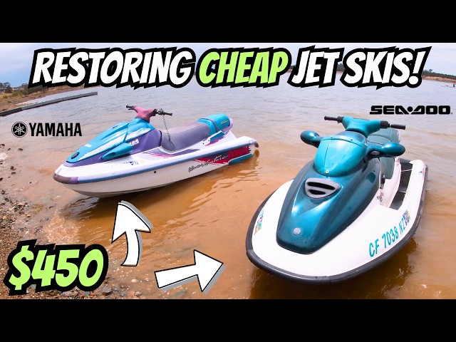 Can I Restore These Cheap Yamaha and Sea-Doo Jet Skis?