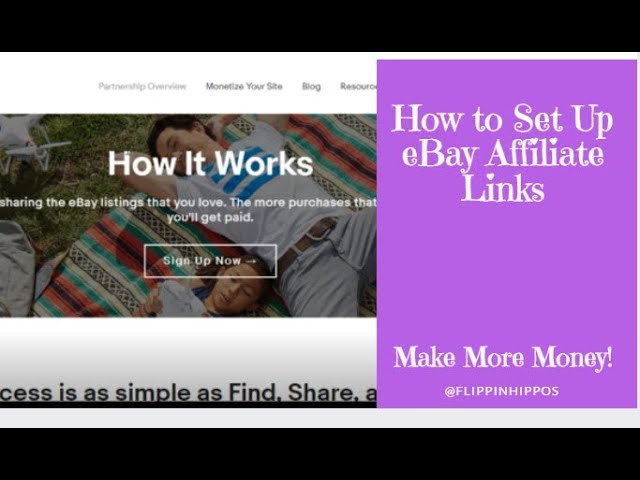 How to Set Up eBay Affiliate Links