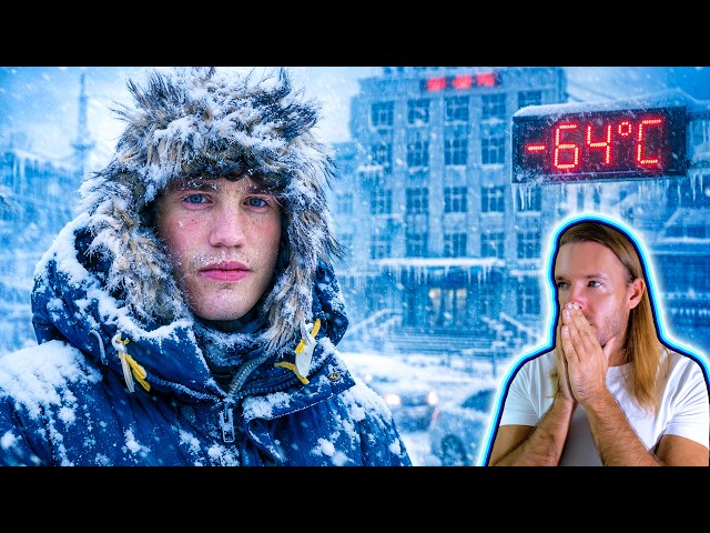 Joe Fazer in the Coldest City on Earth 🥶 Yakutsk ❄️ @JoeFazer