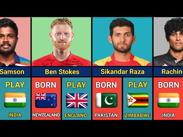 Famous Cricket Players Who Did Not Play For Their Country of Birth