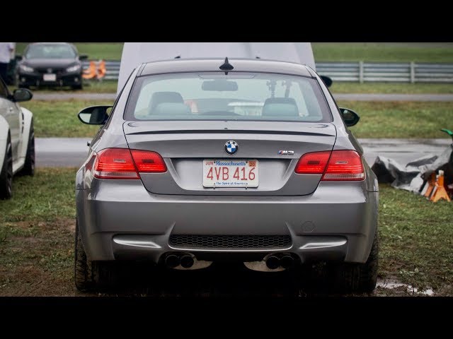 Wet Track - E92 M3 Corsa Exhaust - Raw Drive