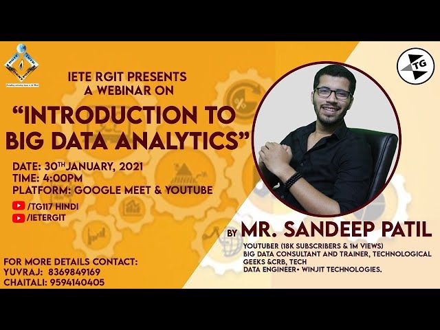 [Hindi] Intro to Big Data Analytics #BigData