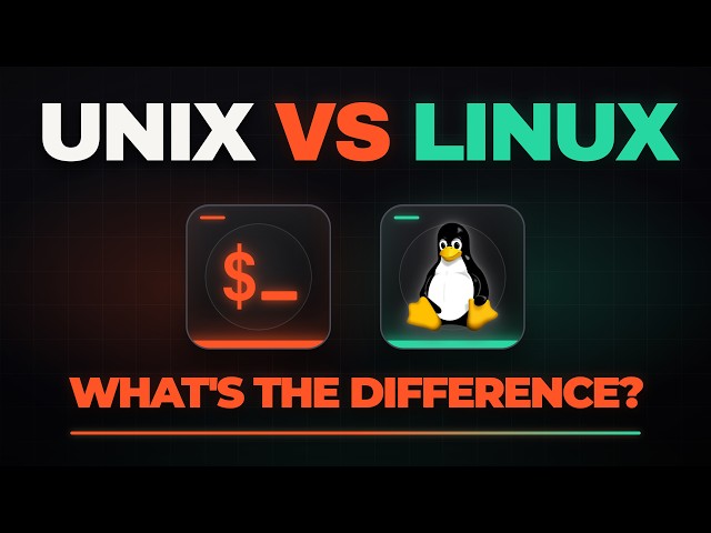 UNIX vs LINUX Explained: The Most Confused Topic Finally Makes Sense